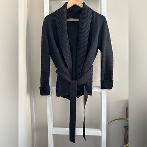 Lafayette 148 New York Belted Cardigan Sweater